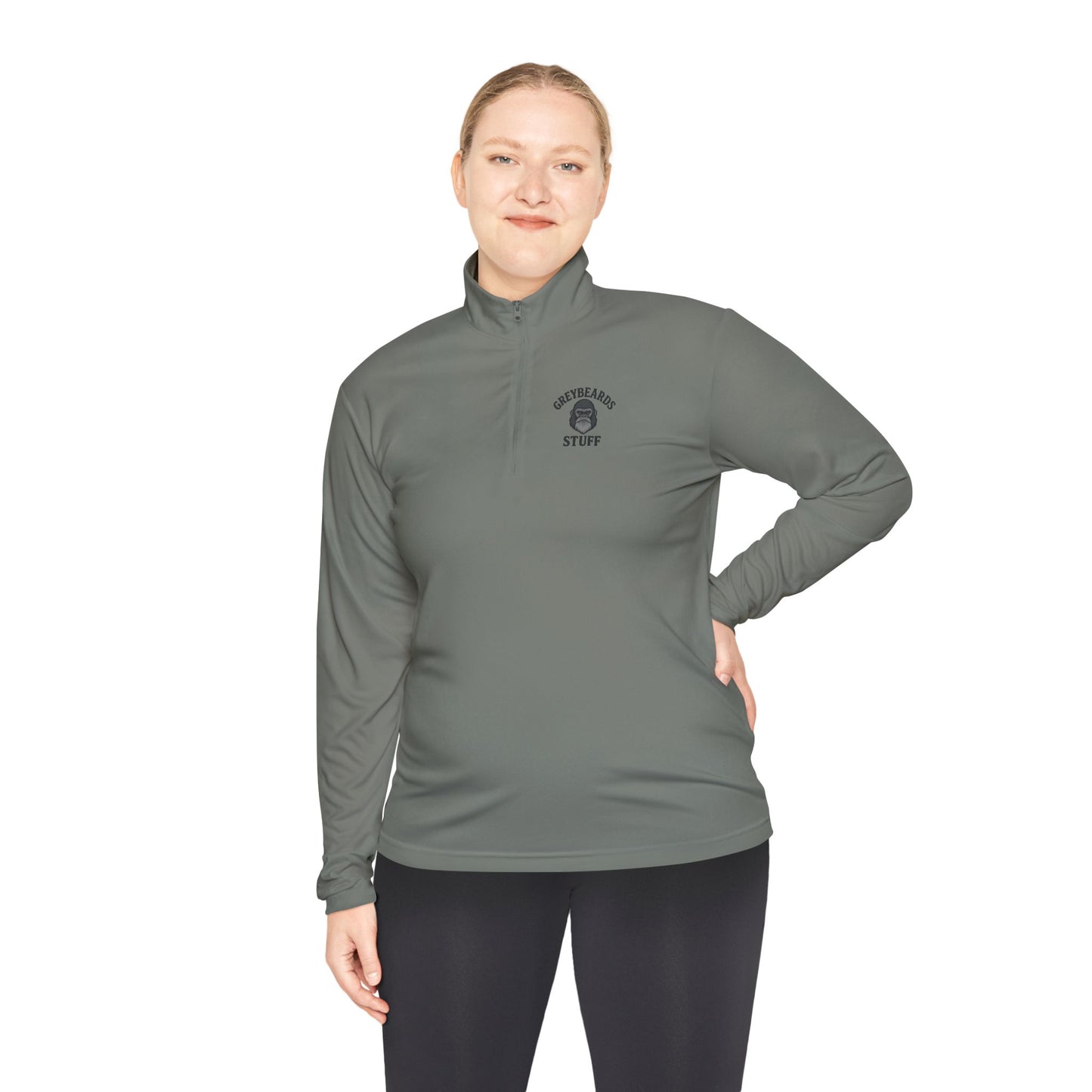Inspirational Unisex Quarter-Zip Pullover, Motivational Activewear, Gift for Fitness Lovers, Self-Love Apparel, Casual Comfort Wear