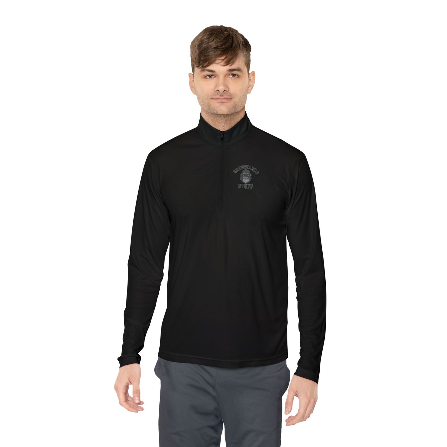 Inspirational Unisex Quarter-Zip Pullover, Motivational Activewear, Gift for Fitness Lovers, Self-Love Apparel, Casual Comfort Wear