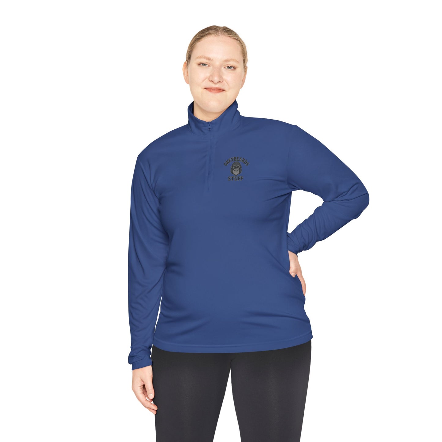 Inspirational Unisex Quarter-Zip Pullover, Motivational Activewear, Gift for Fitness Lovers, Self-Love Apparel, Casual Comfort Wear