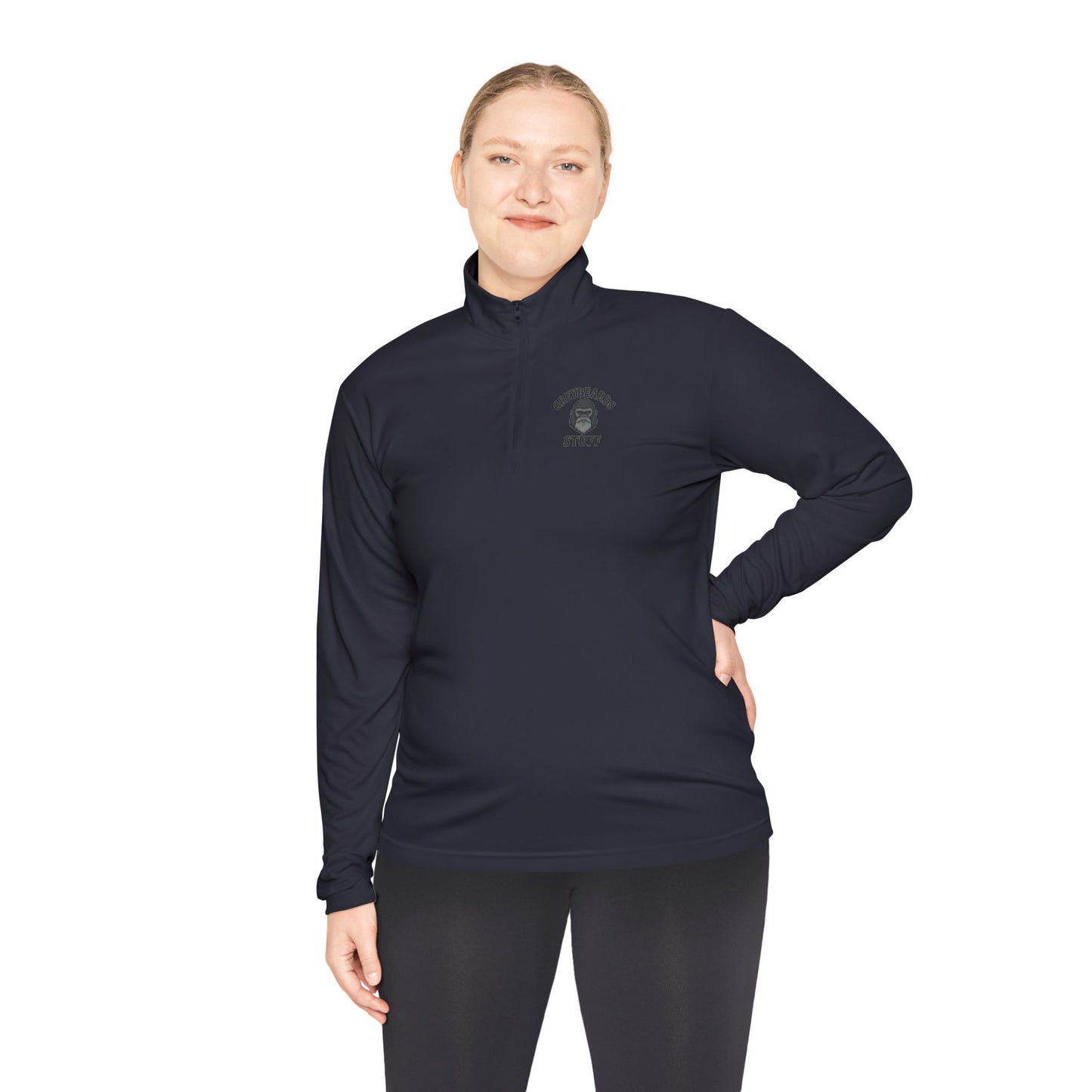Inspirational Unisex Quarter-Zip Pullover, Motivational Activewear, Gift for Fitness Lovers, Self-Love Apparel, Casual Comfort Wear