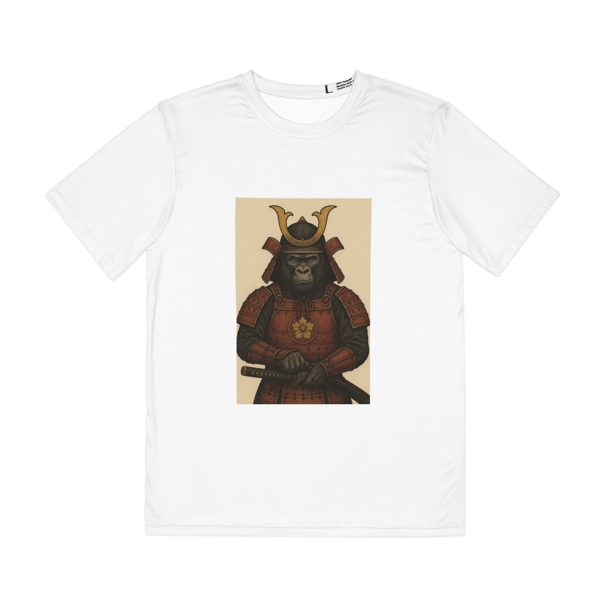 Samurai Art Men's Tee, Unique Graphic Shirt, AOP T-Shirt, Stylish Casual Wear, Gift for Anime Lovers